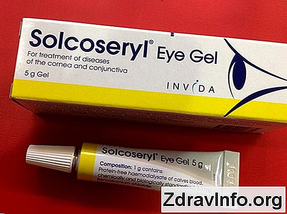 Solcoseryl göz jeli - kullanım için talimat ve yararlı ipuçları. Gözün iyileşme sürecini uyarmak için kullanılır